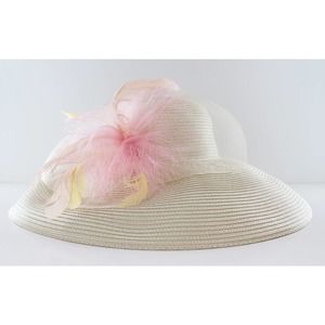 Bellissima Fine Millinery Fancy Sequined Wedding Church Hat $118 Tags #HT212